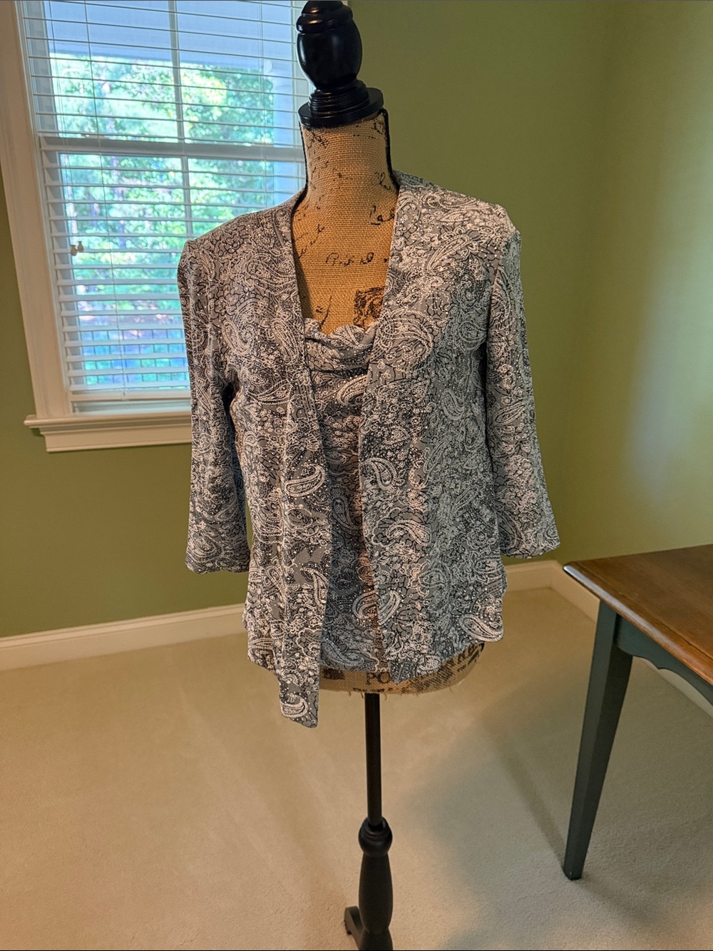 Sparkly tank top and jacket
